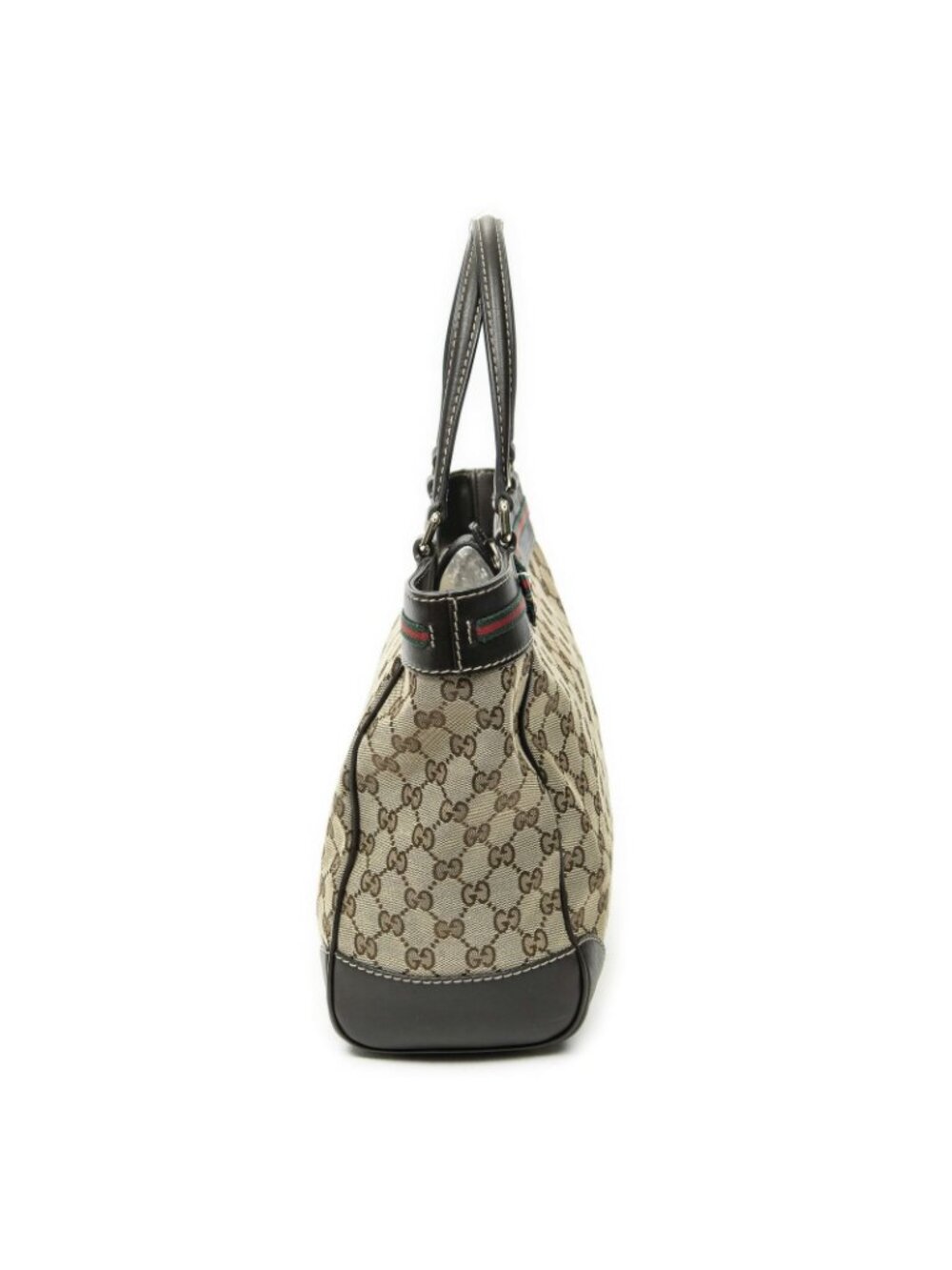 Gucci Tote Beige Brown GG Canvas - Picture 4 of 10
